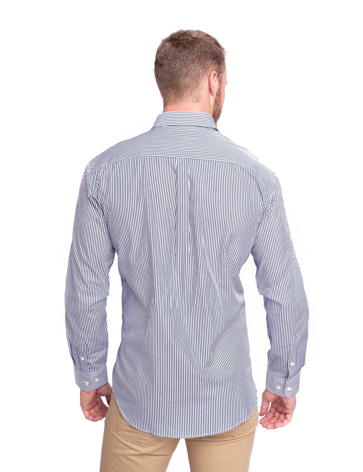 Camisa Caballero Color Azul Marino USBMS-47-7061